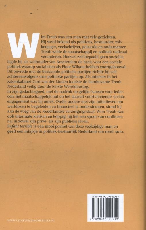Achterkant van Enfant terrible