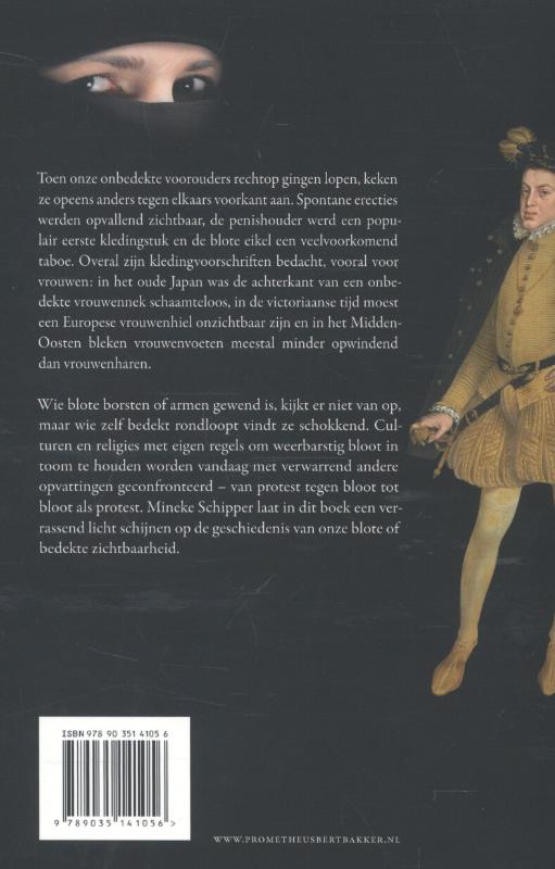 Achterkant van Bloot of bedekt