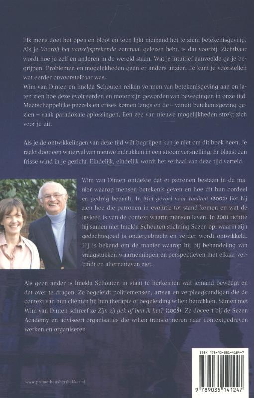 Achterkant van Voorbij het vanzelfsprekende