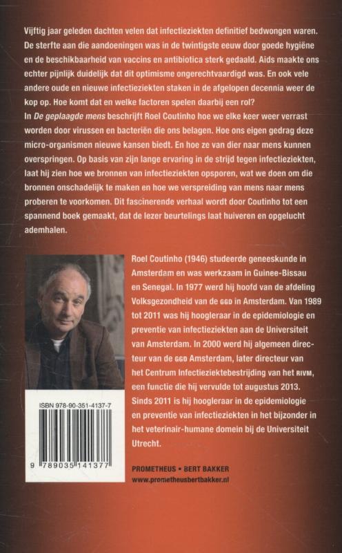 Achterkant van De geplaagde mens