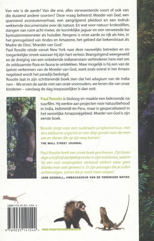 Achterkant van Moeder van God