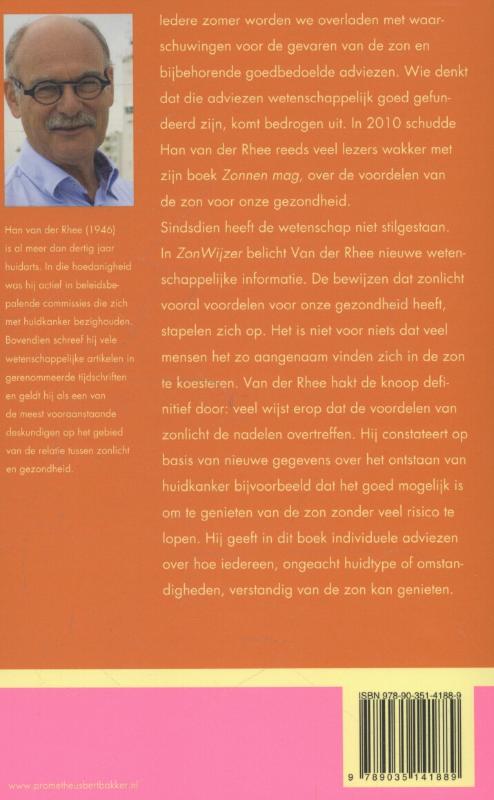 Achterkant van ZonWijzer