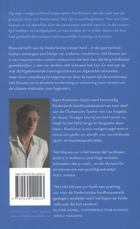 Achterkant van Het blauwe uur
