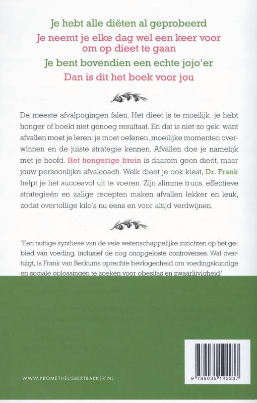 Achterkant van Het hongerige brein