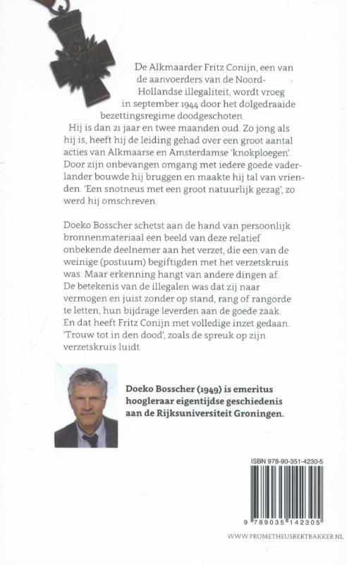 Achterkant van Haast om te sterven