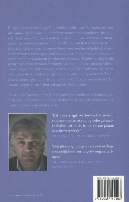 Achterkant van Darwins hofvijver
