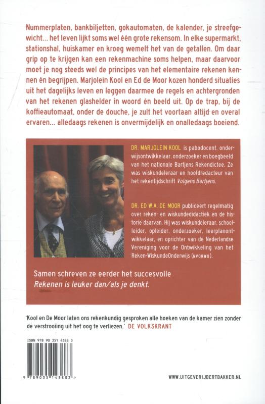 Achterkant van Alledaags rekenen