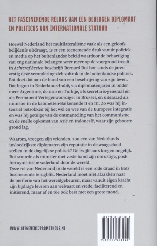 Achterkant van Achteraf bezien
