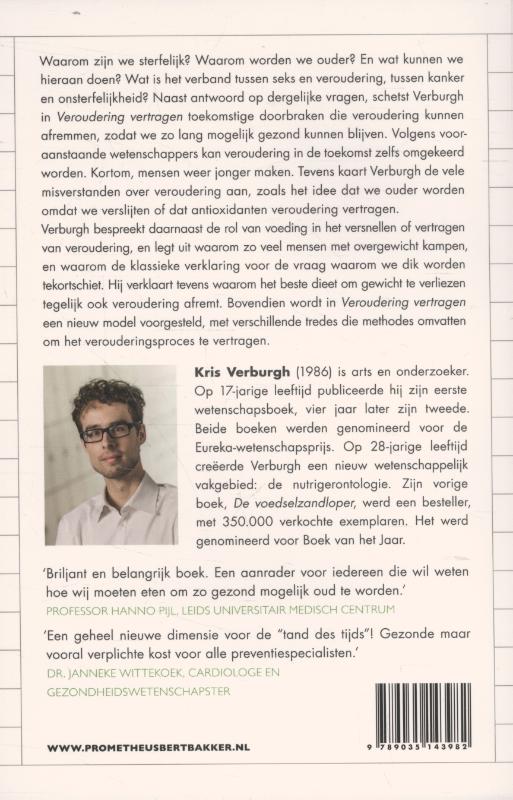 Achterkant van Veroudering vertragen