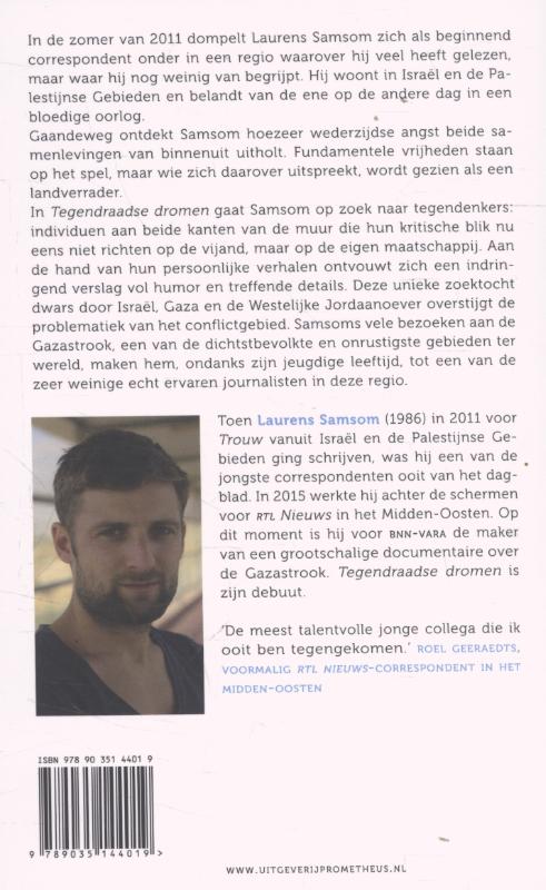 Achterkant van Tegendraadse dromen