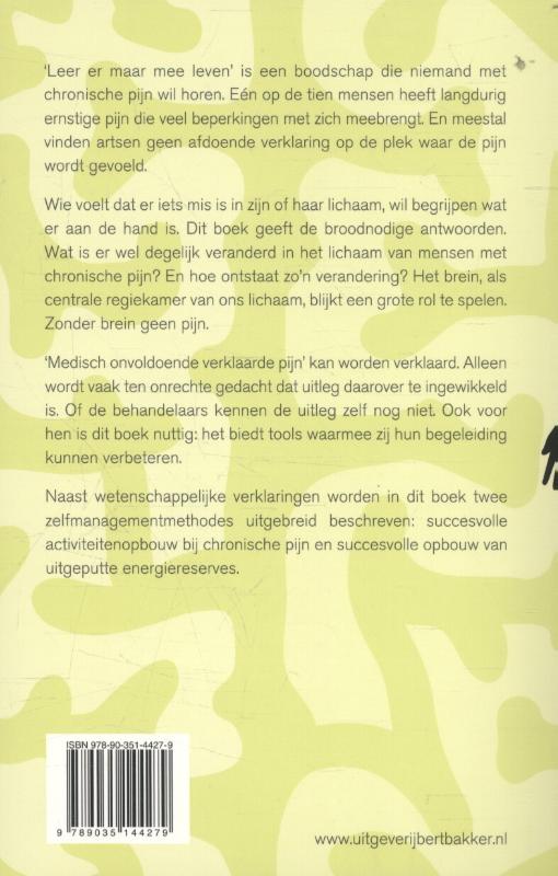 Achterkant van Pijn & het brein