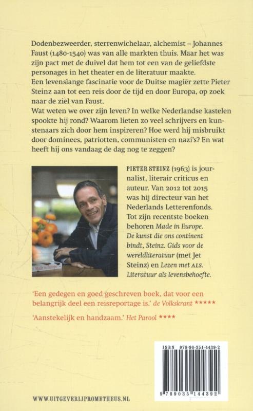 Achterkant van De duivelskunstenaar
