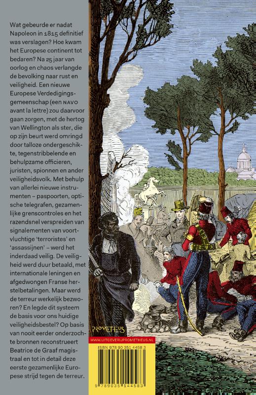 Achterkant van Tegen de terreur