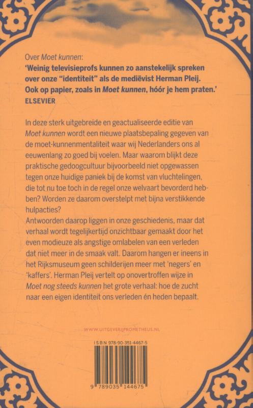 Achterkant van Moet nog steeds kunnen