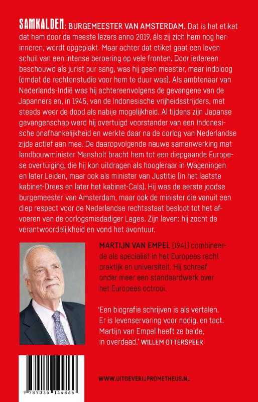 Achterkant van Ivo Samkalden