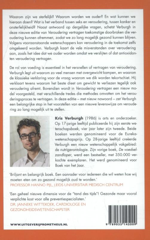 Achterkant van Veroudering vertragen