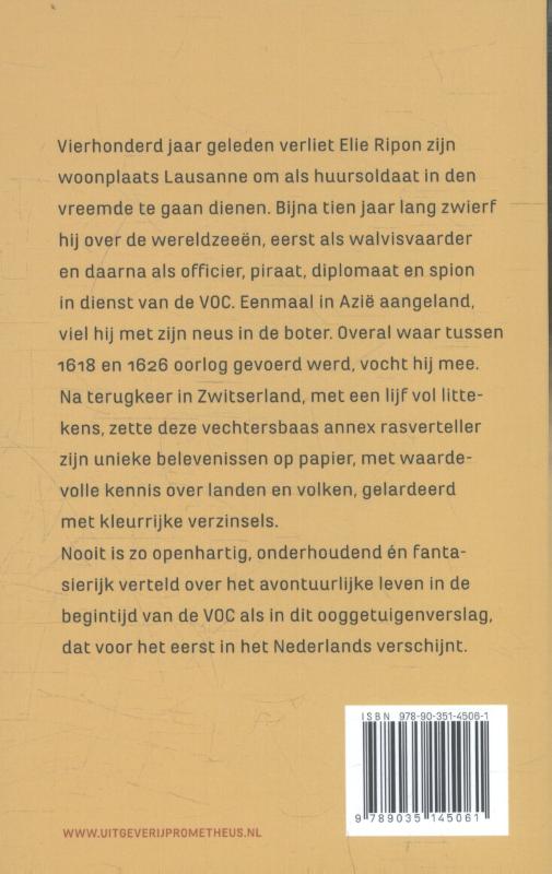 Achterkant van Een Zwitsers leven in de tropen