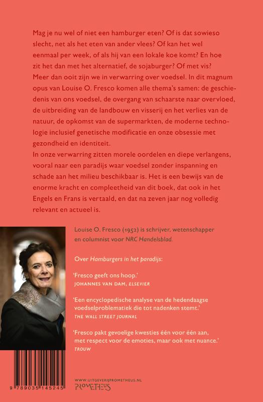 Achterkant van Hamburgers in het Paradijs