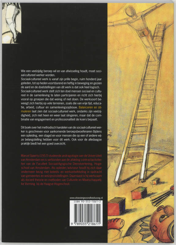 Achterkant van Balanceren en stimuleren
