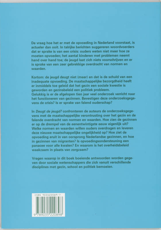 Achterkant van Deugt de jeugd?
