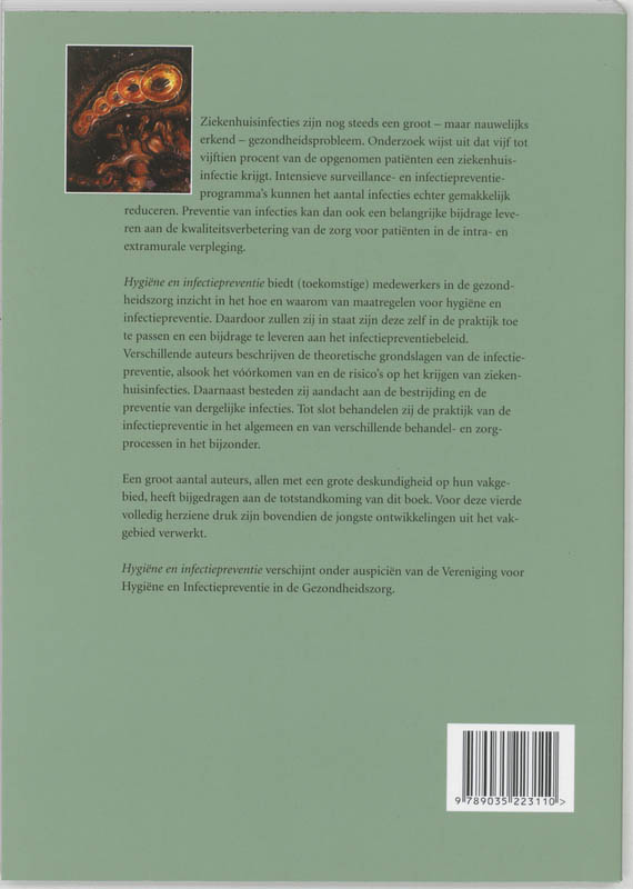 Achterkant van Hygiene en infectiepreventie