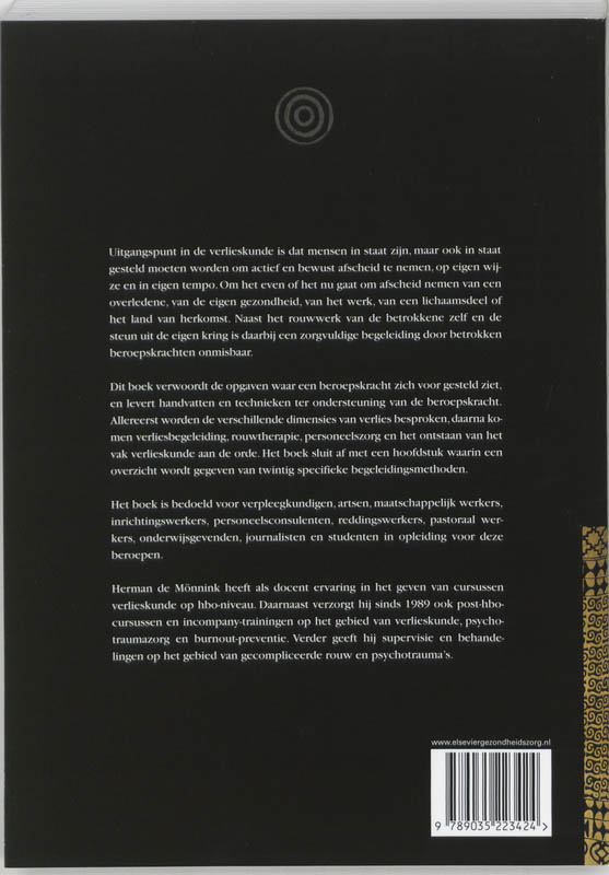 Achterkant van Verlieskunde