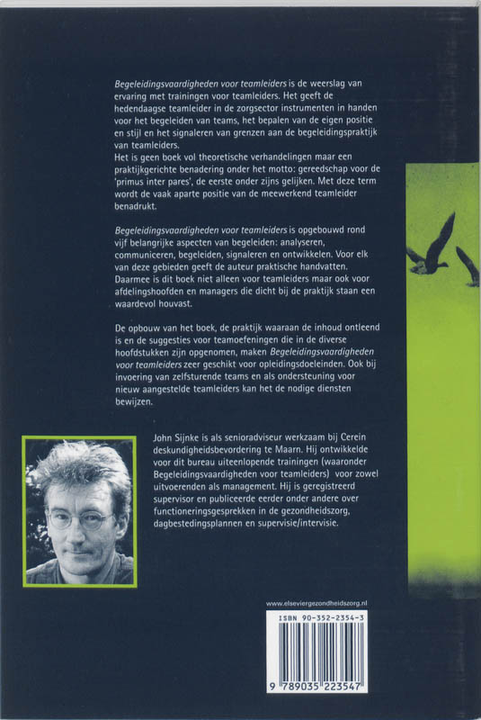 Achterkant van Begeleidingsvaardigheden voor teamleiders