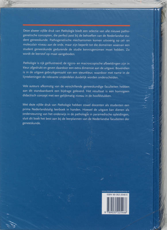 Achterkant van Pathologie