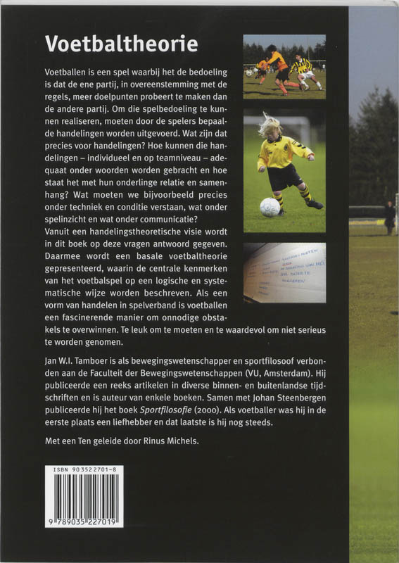 Achterkant van Voetbaltheorie