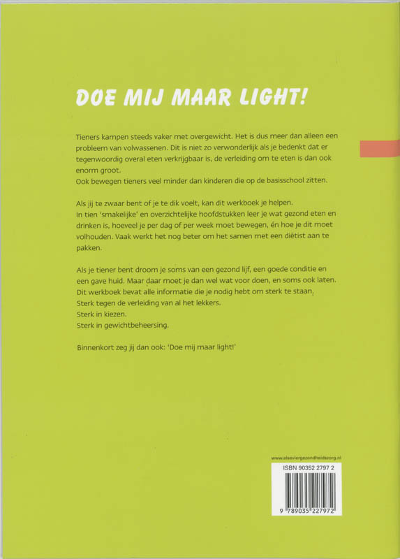 Achterkant van Doe mij maar light