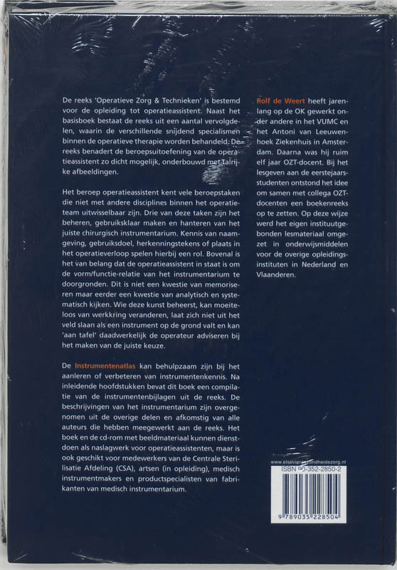 Achterkant van Instrumentenatlas