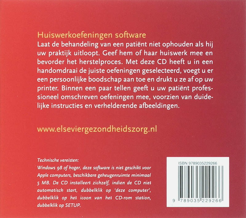 Achterkant van Basismodule en hemiplegie