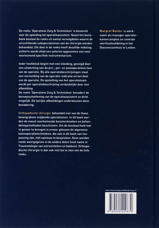 Achterkant van Orthopedische chirurgie