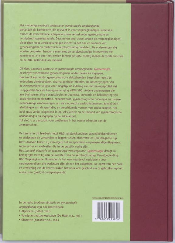Achterkant van 4 Gynaecologie