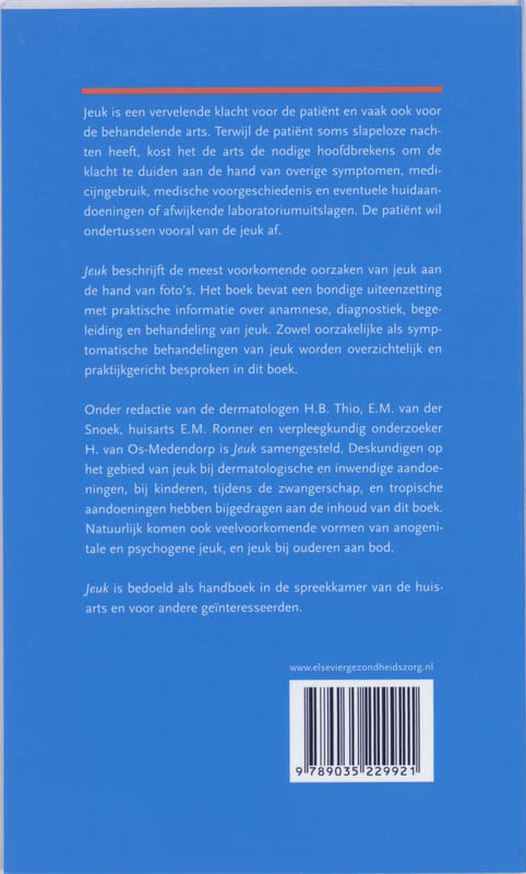 Achterkant van Jeuk