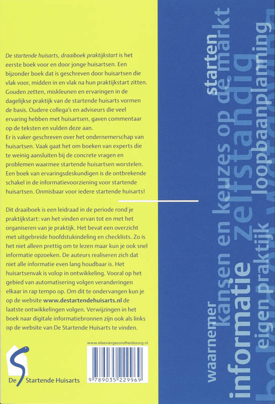 Achterkant van De startende huisarts