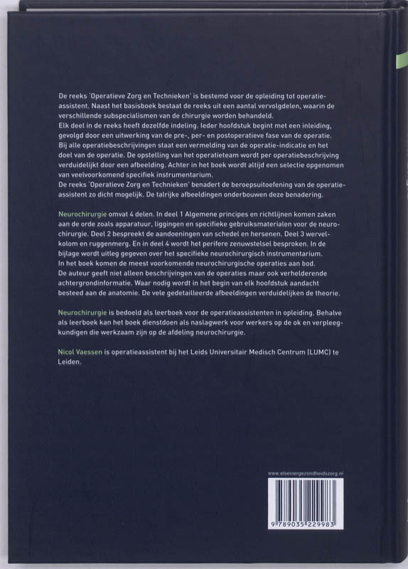 Achterkant van Neurochirurgie