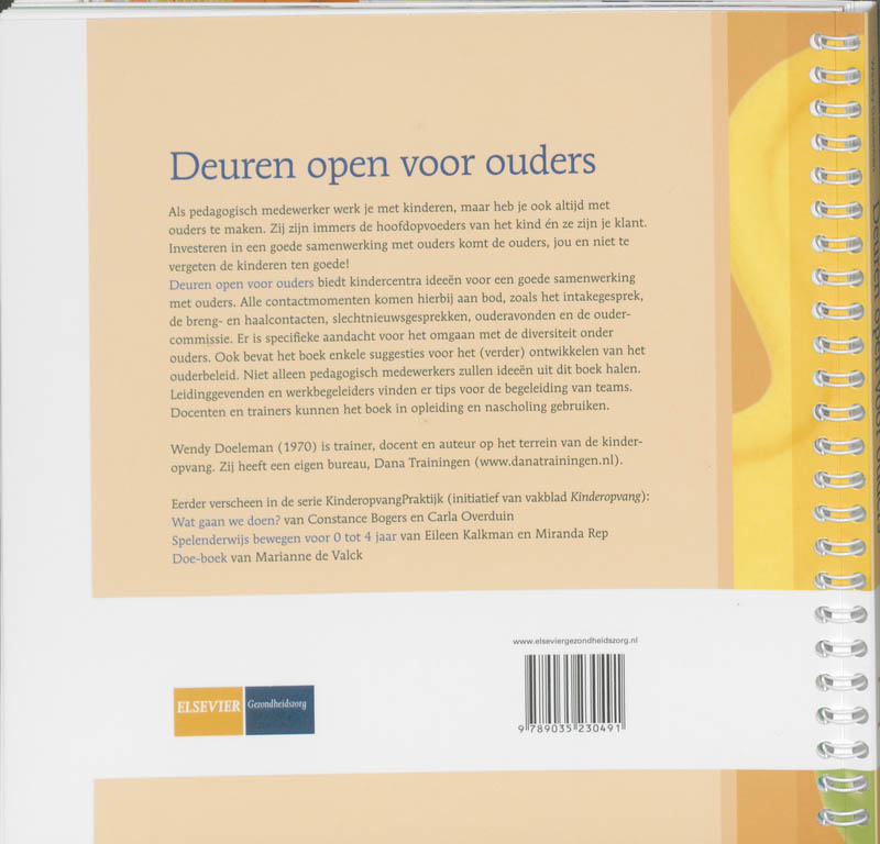 Achterkant van Deuren open voor ouders