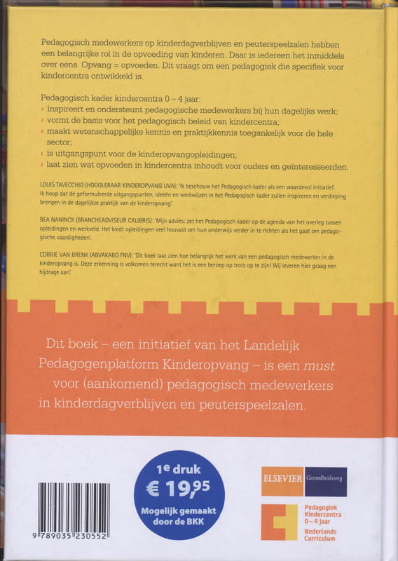 Achterkant van 0-4 jaar