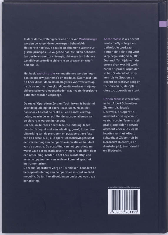 Achterkant van Vaatchirurgie