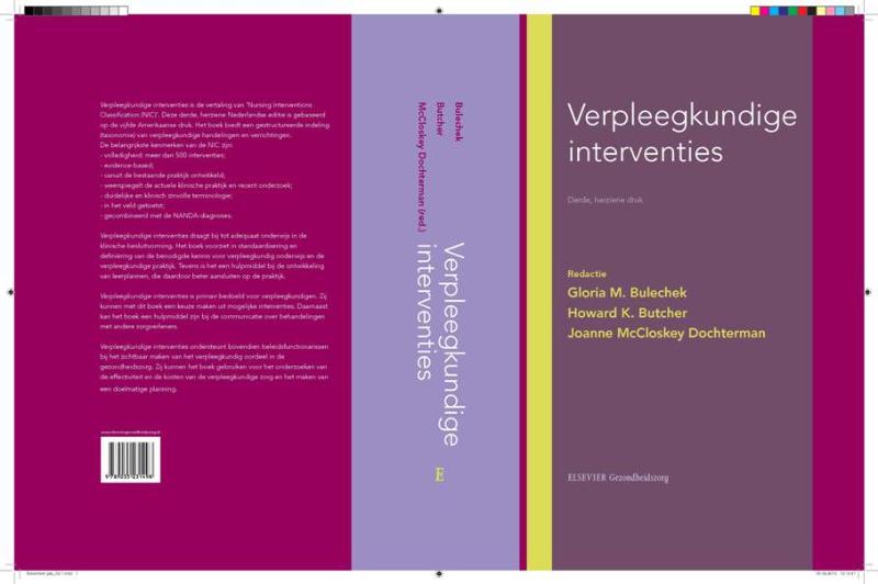 Achterkant van Verpleegkundige interventies