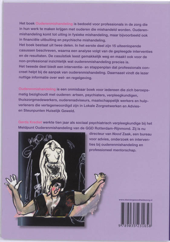 Achterkant van Ouderenmishandeling