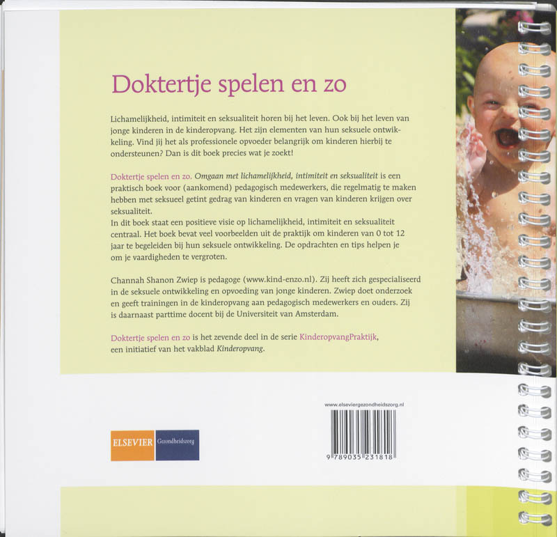 Achterkant van Doktertje spelen en zo