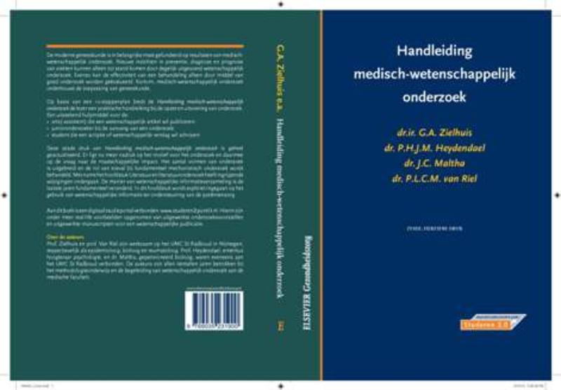 Achterkant van Handleiding medisch-wetenschappelijk onderzoek