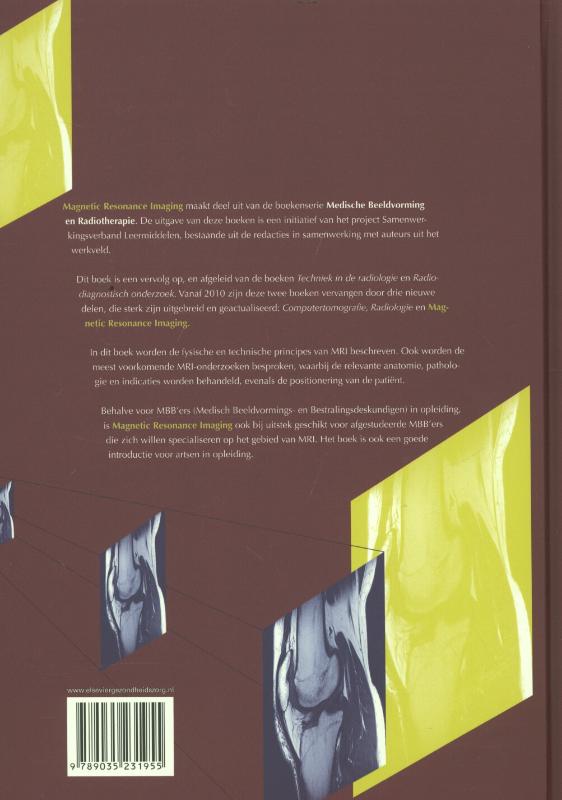Achterkant van Magnetic resonance imaging