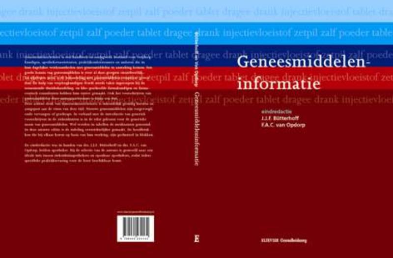 Achterkant van Geneesmiddeleninformatie