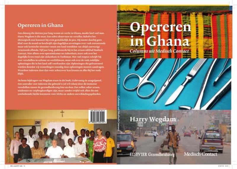 Achterkant van Opereren in Ghana