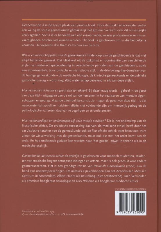 Achterkant van Geneeskunde