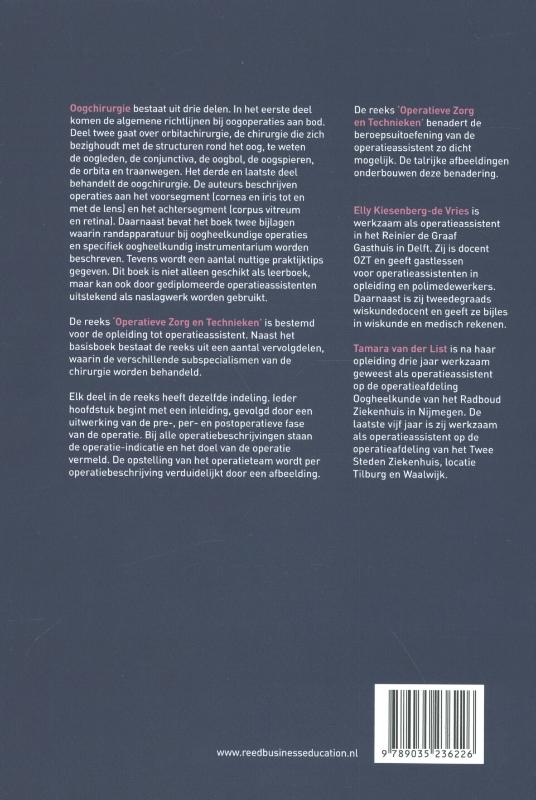Achterkant van Oogchirurgie