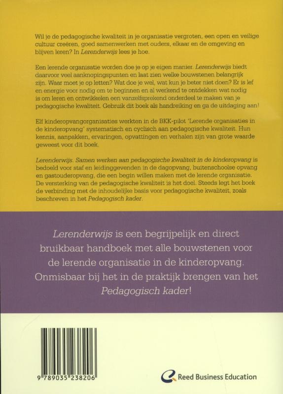 Achterkant van Lerenderwijs